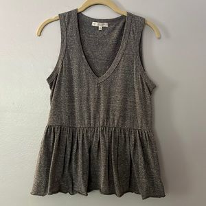 Peplum Sleeveless Tee